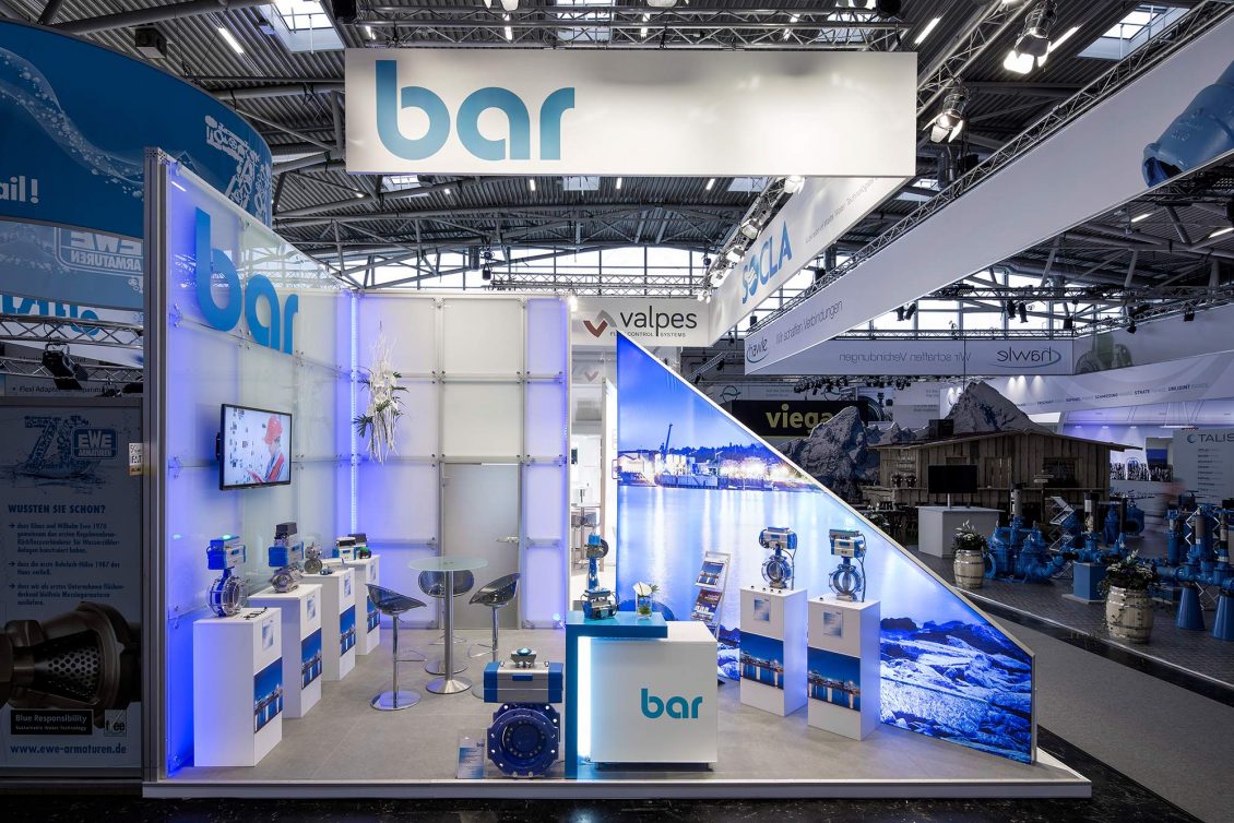 Messestand bar IFAT 2016 München