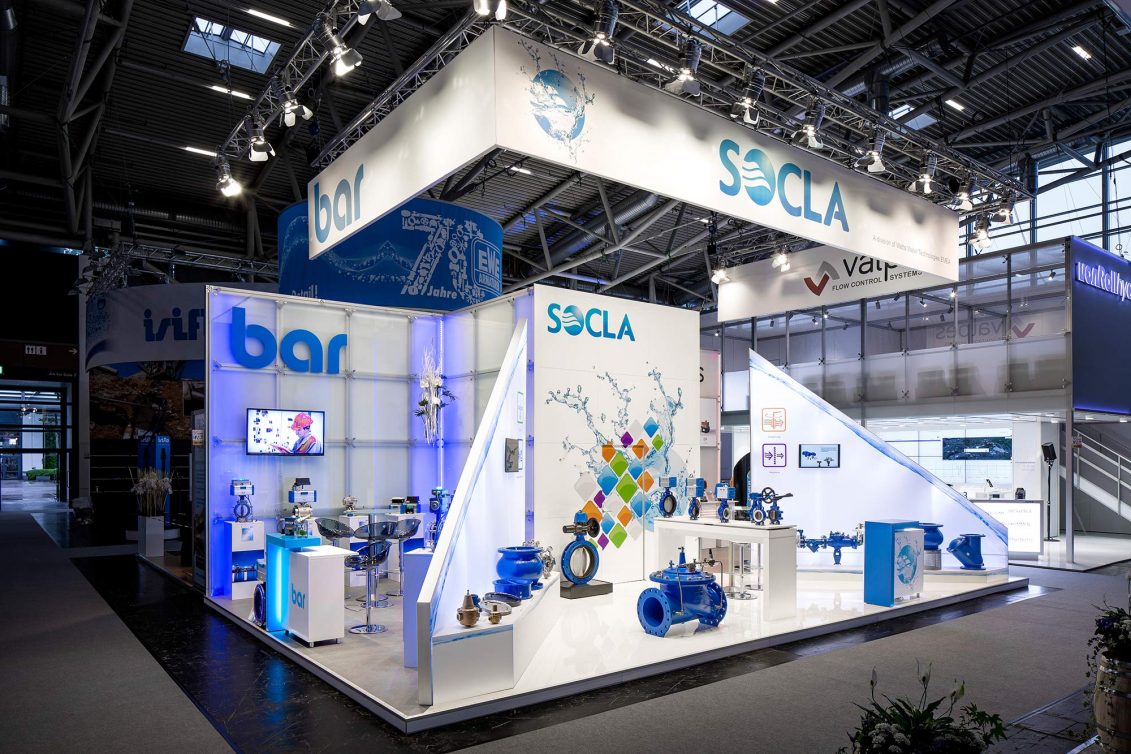 Messestand bar IFAT 2016 München