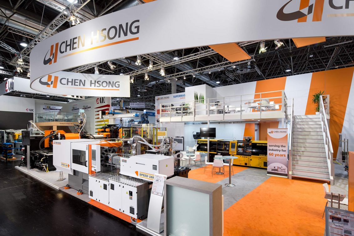 Messestand Chen Hsong K 2016 Düsseldorf