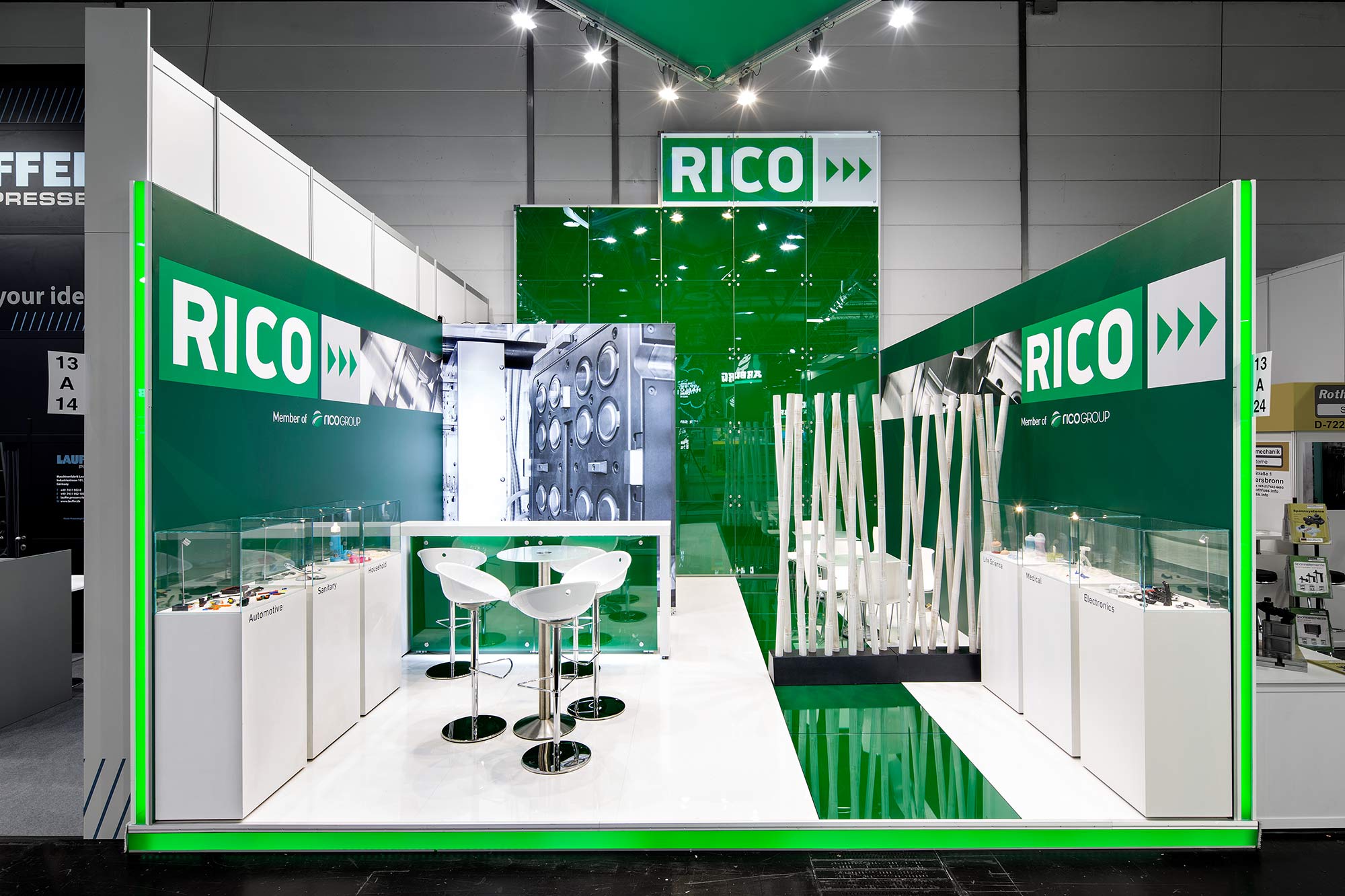 Messestand Rico K 2016 Düsseldorf