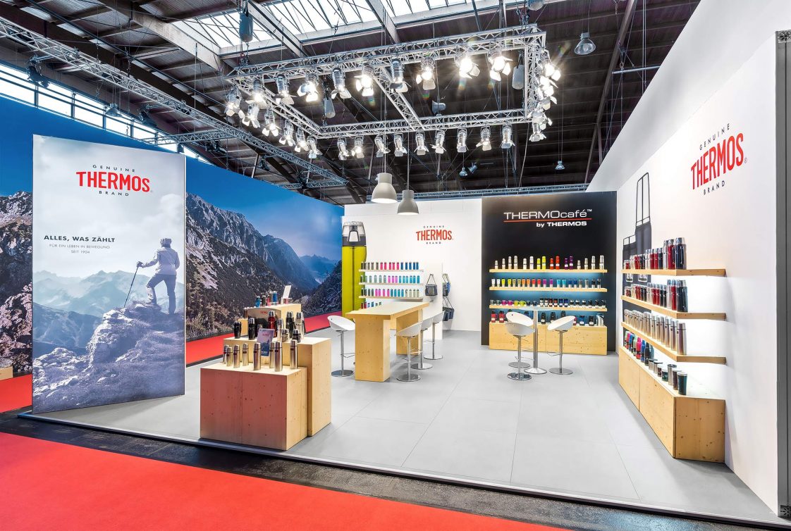 Messestand Alfi Thermos Outdoor 2016 Friedrichshafen