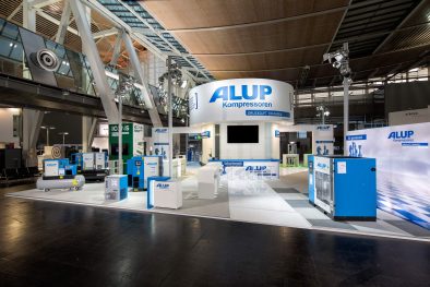 Messestand Alup HMI 2017 Hannover