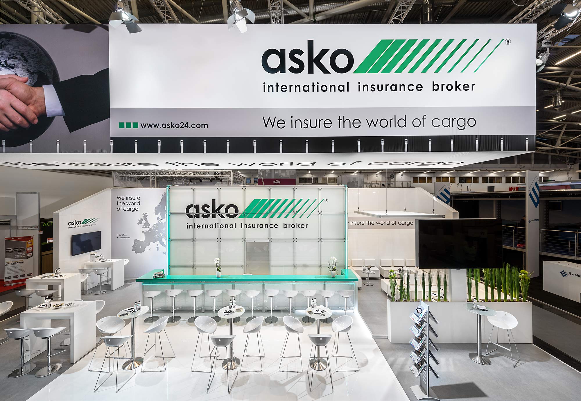 Messestand Asko transport logistic 2017 München