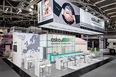 Messestand Asko transport logistic 2017 München