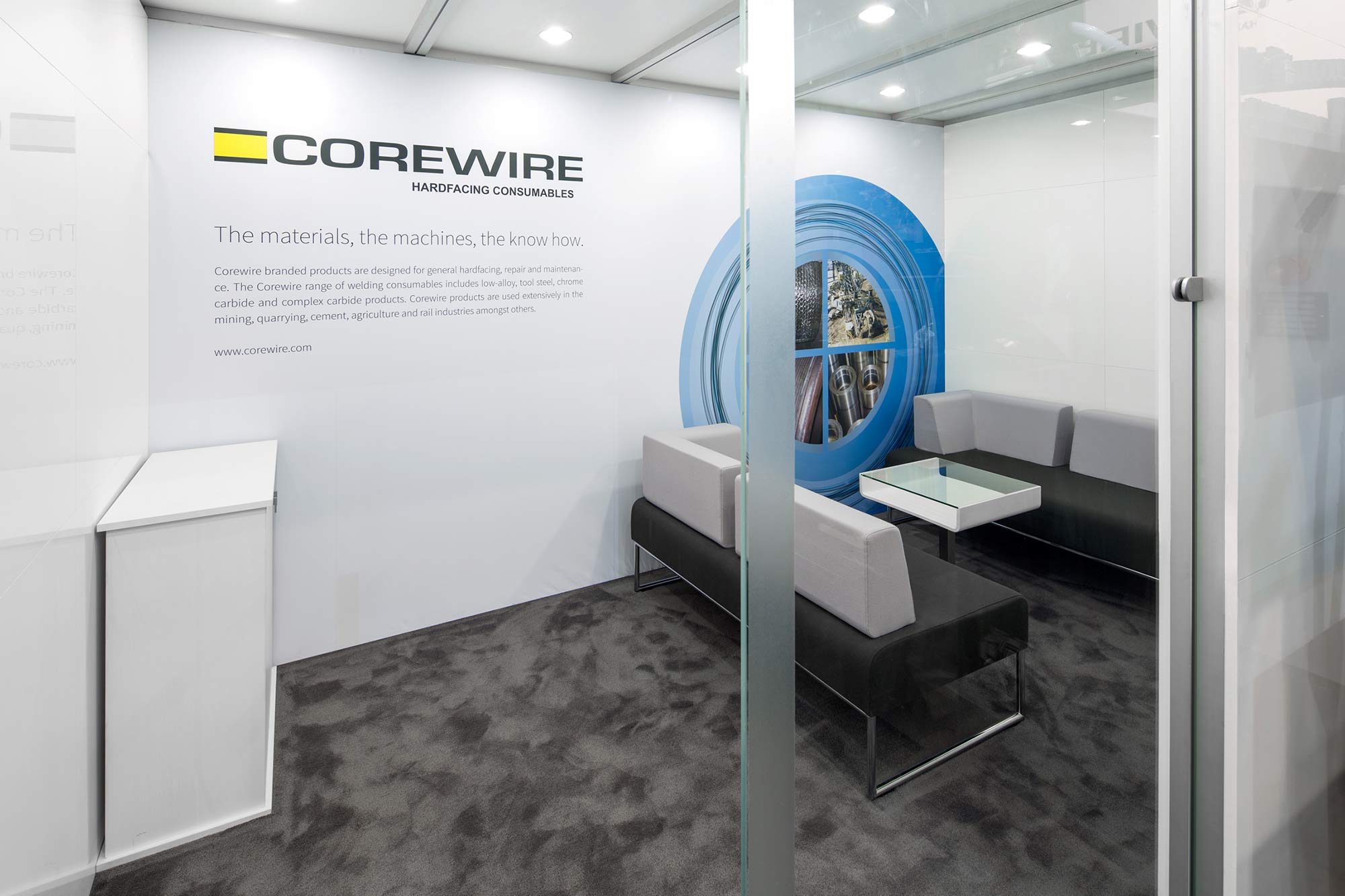 Messestand Corewire Schweißen Schneiden 2017 Düsseldorf