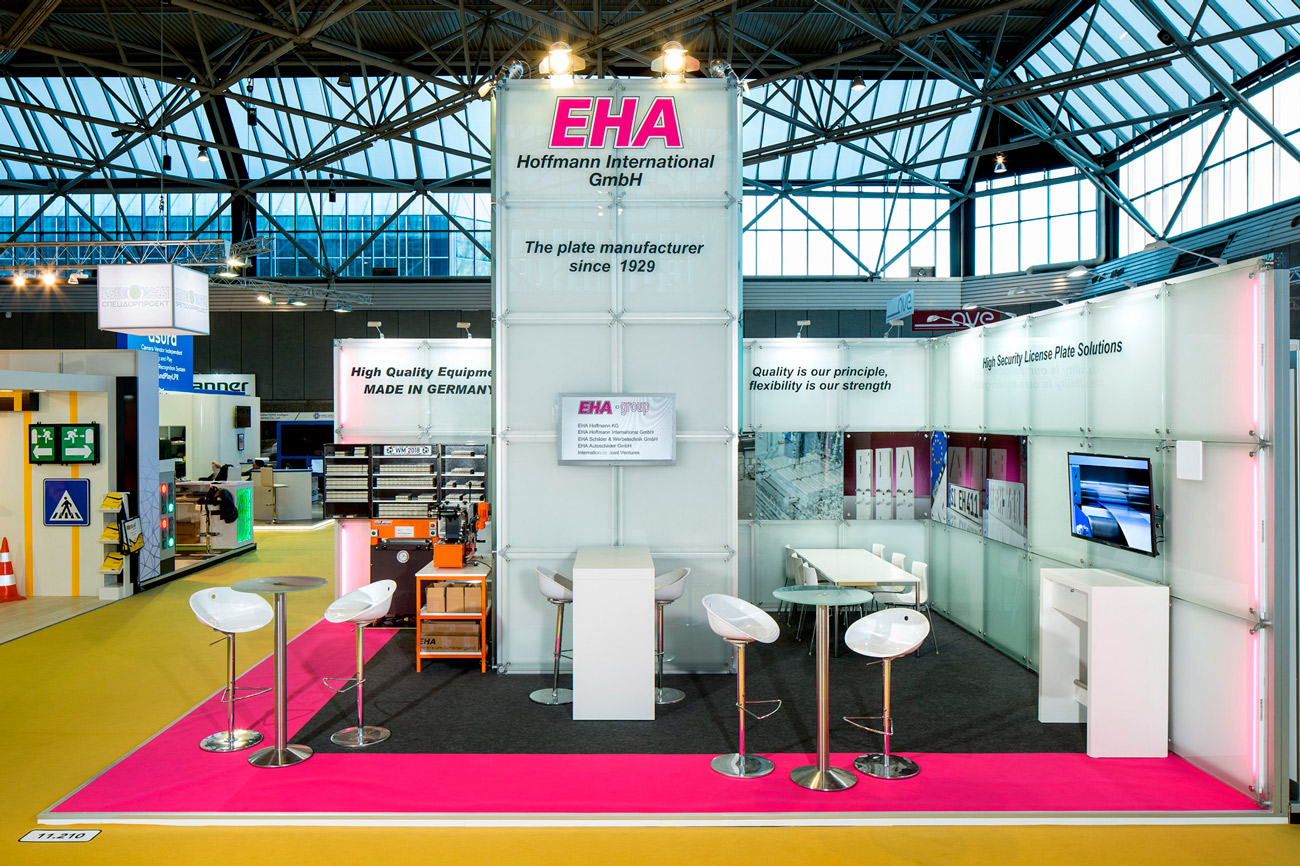 Trade fair stand EHA Hoffmann Intertraffic 2018 Amsterdam