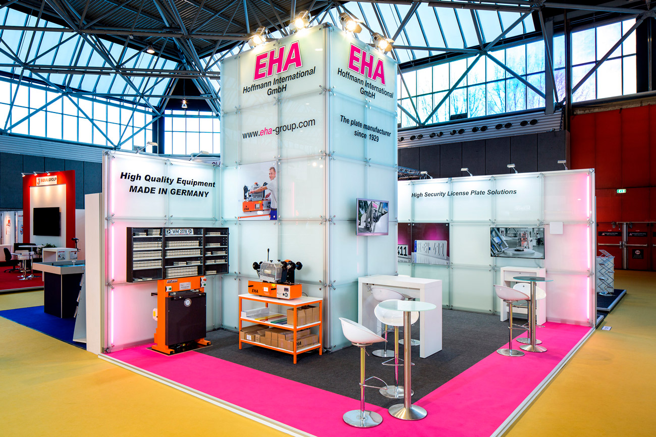 Trade fair stand EHA Hoffmann Intertraffic 2018 Amsterdam