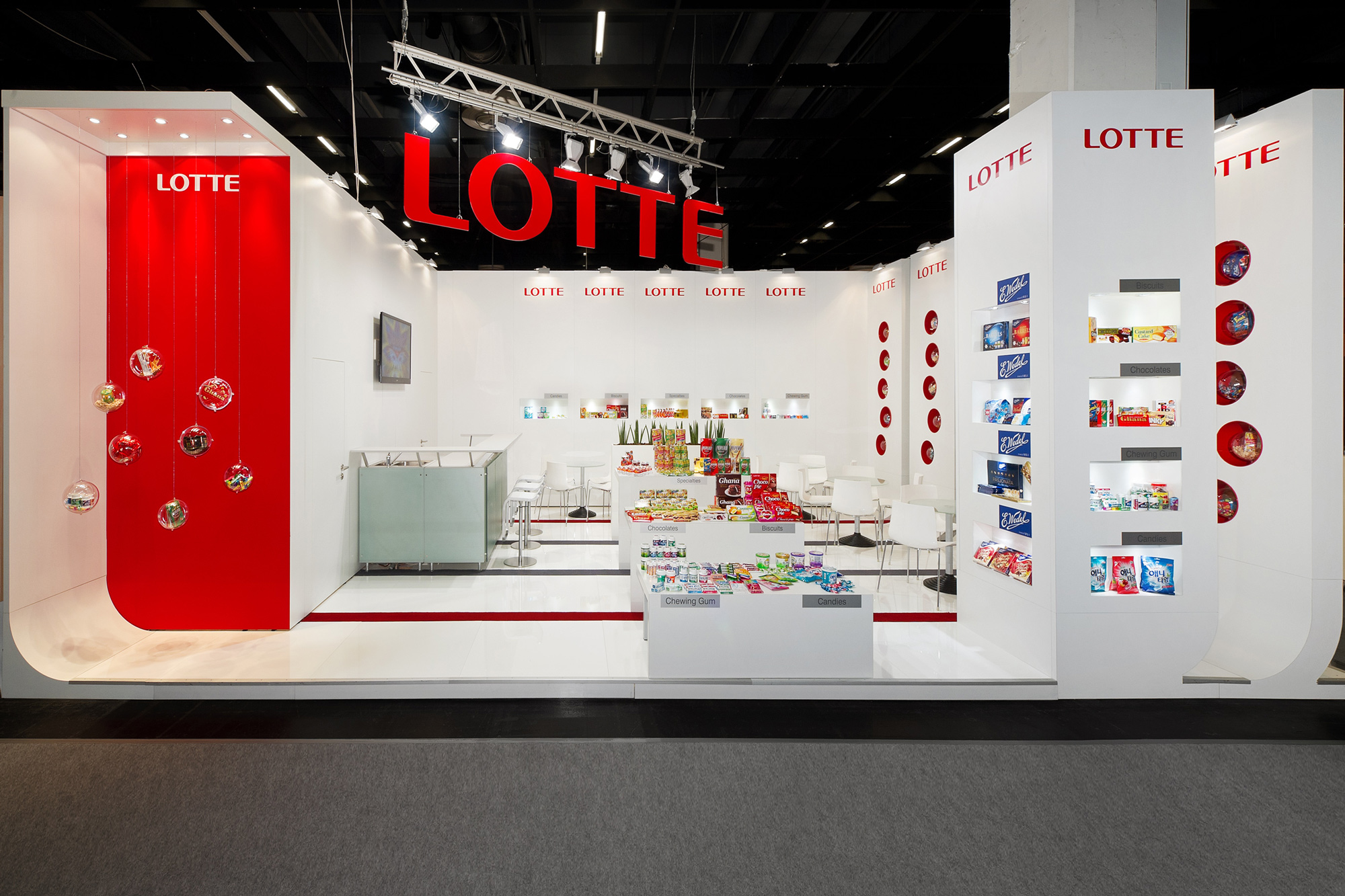 Messestand Kinari Lotte ISM 2015 Köln