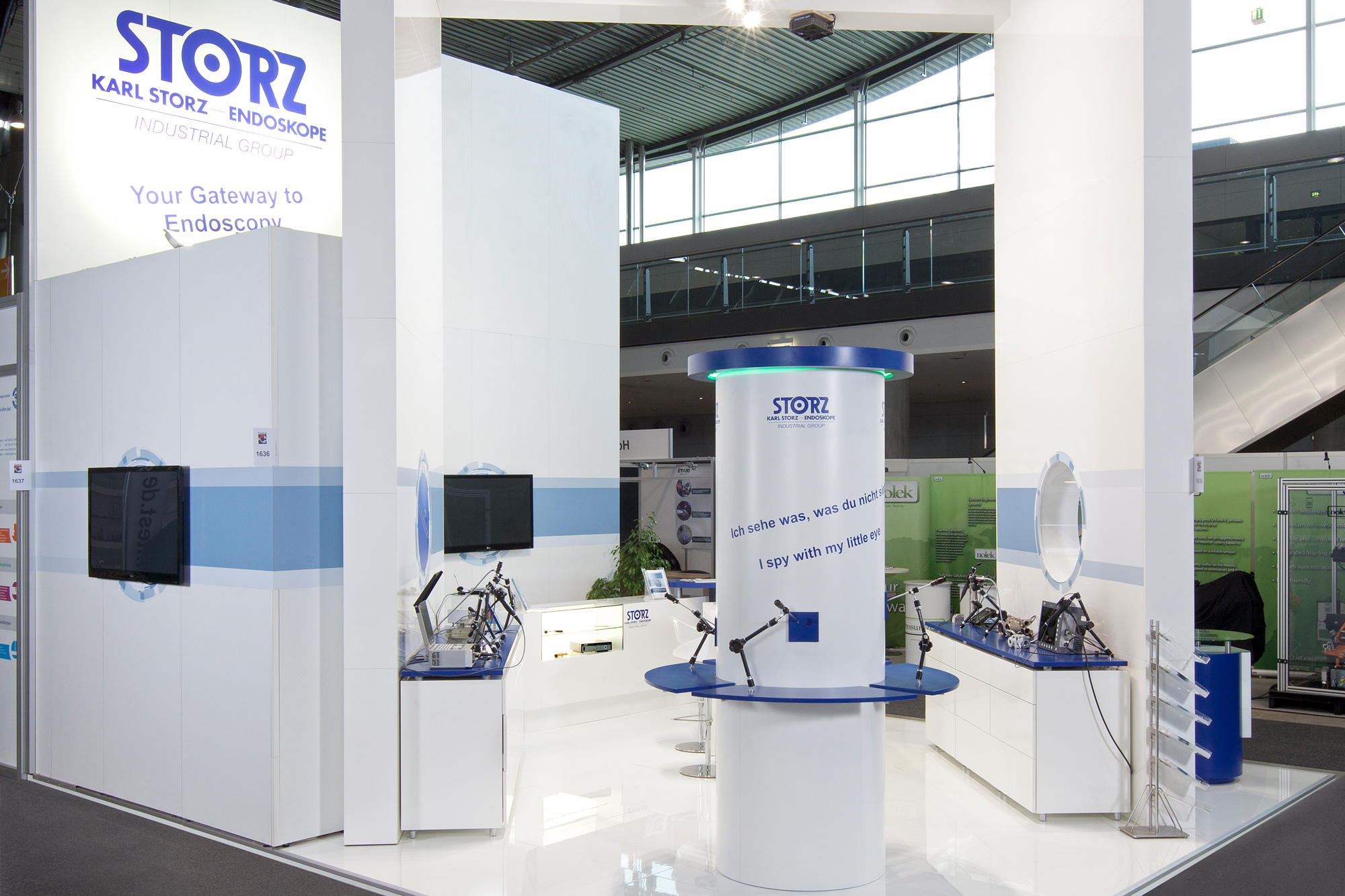 Messestand Storz Control 2013 Stuttgart