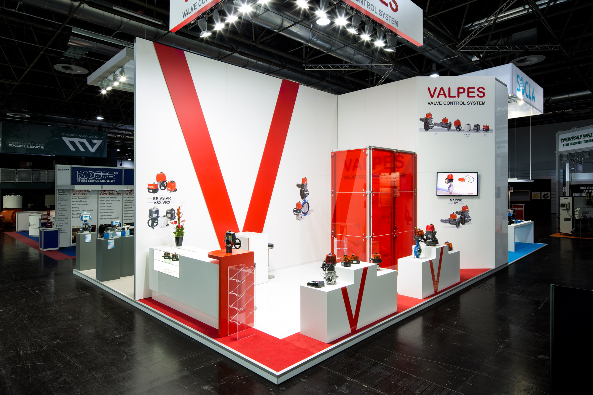 Messestand Valpes Valve World 2014 Düsseldorf