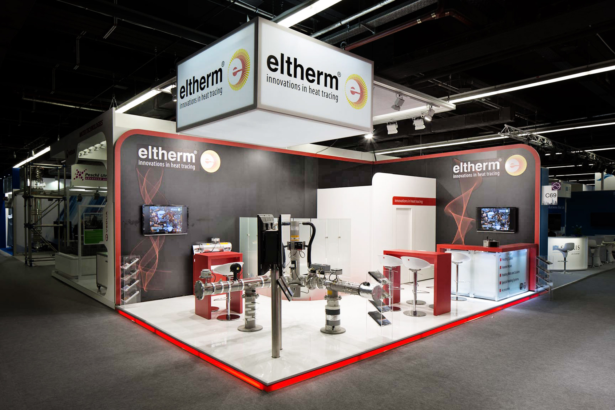 Messestand Eltherm Achema 2015 Frankfurt