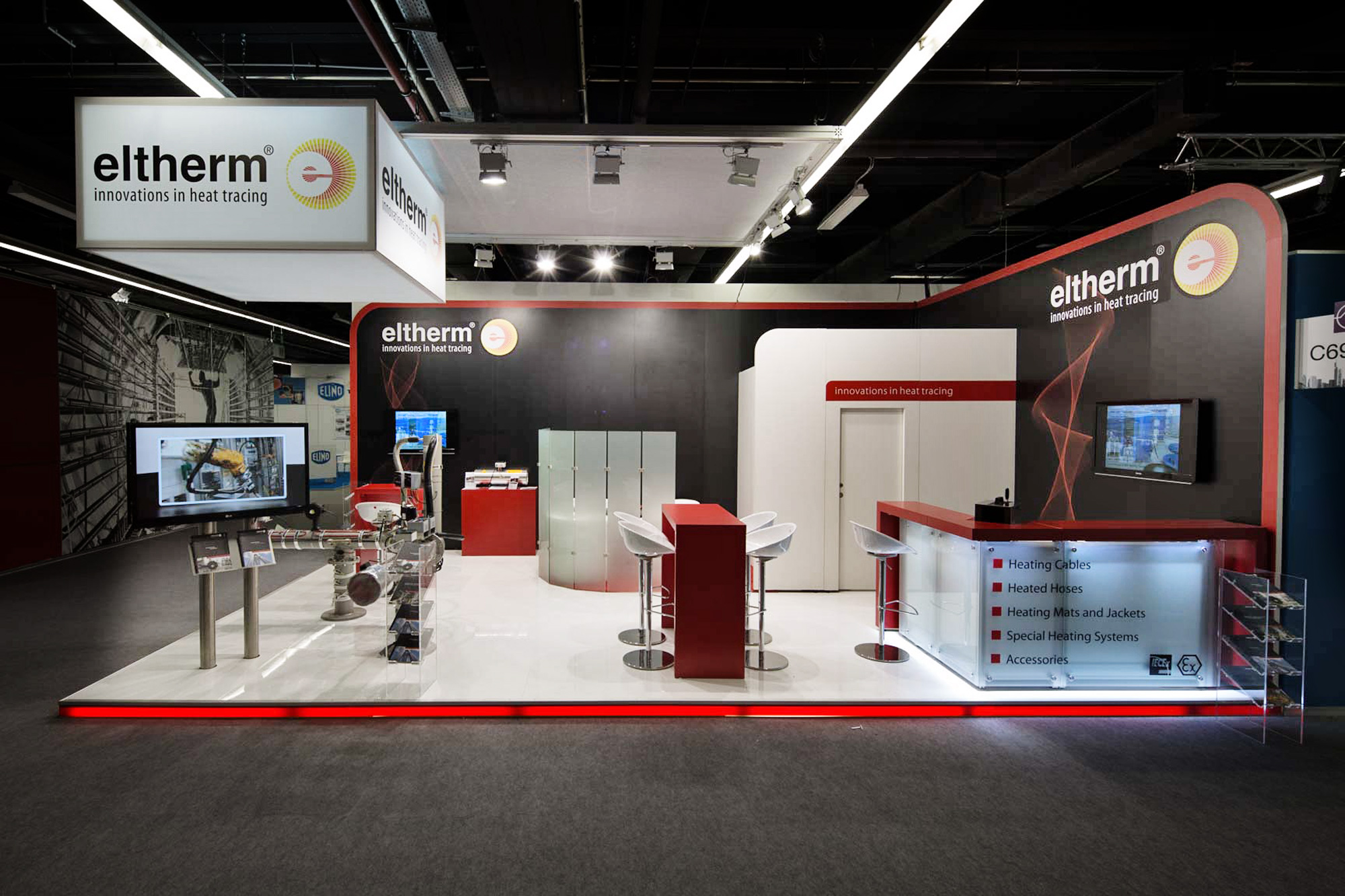 Messestand Eltherm Achema 2015 Frankfurt