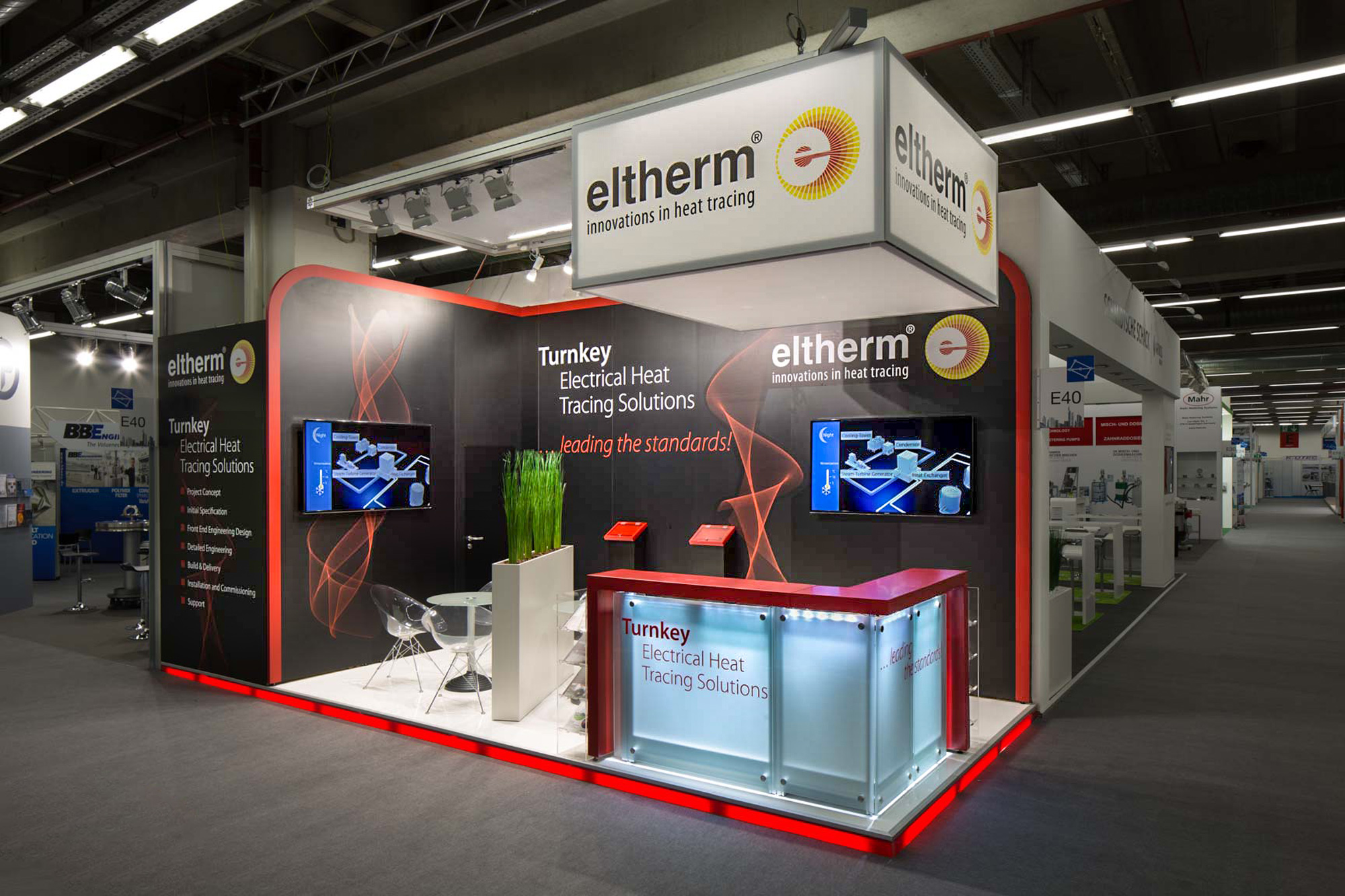 Messestand Eltherm Achema 2015 Fraknfurt