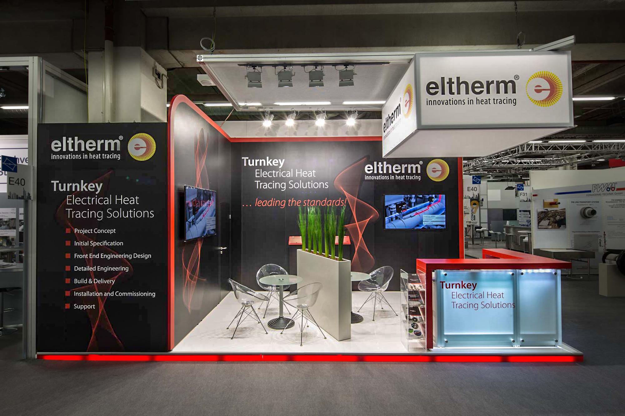 Messestand Eltherm Achema 2015 Fraknfurt