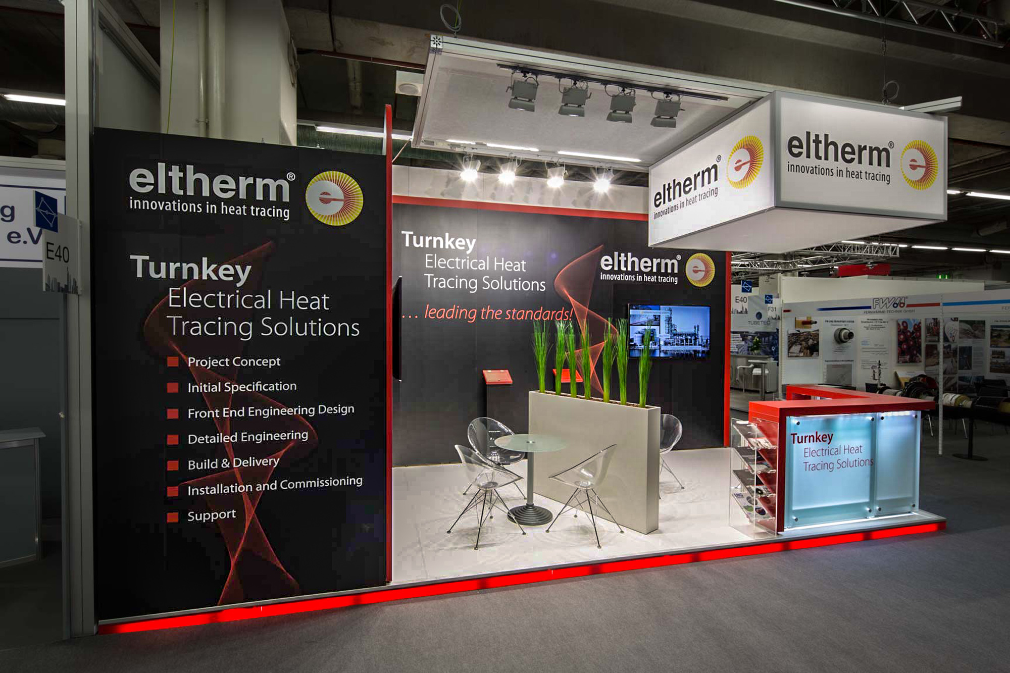 Messestand Eltherm Achema 2015 Fraknfurt