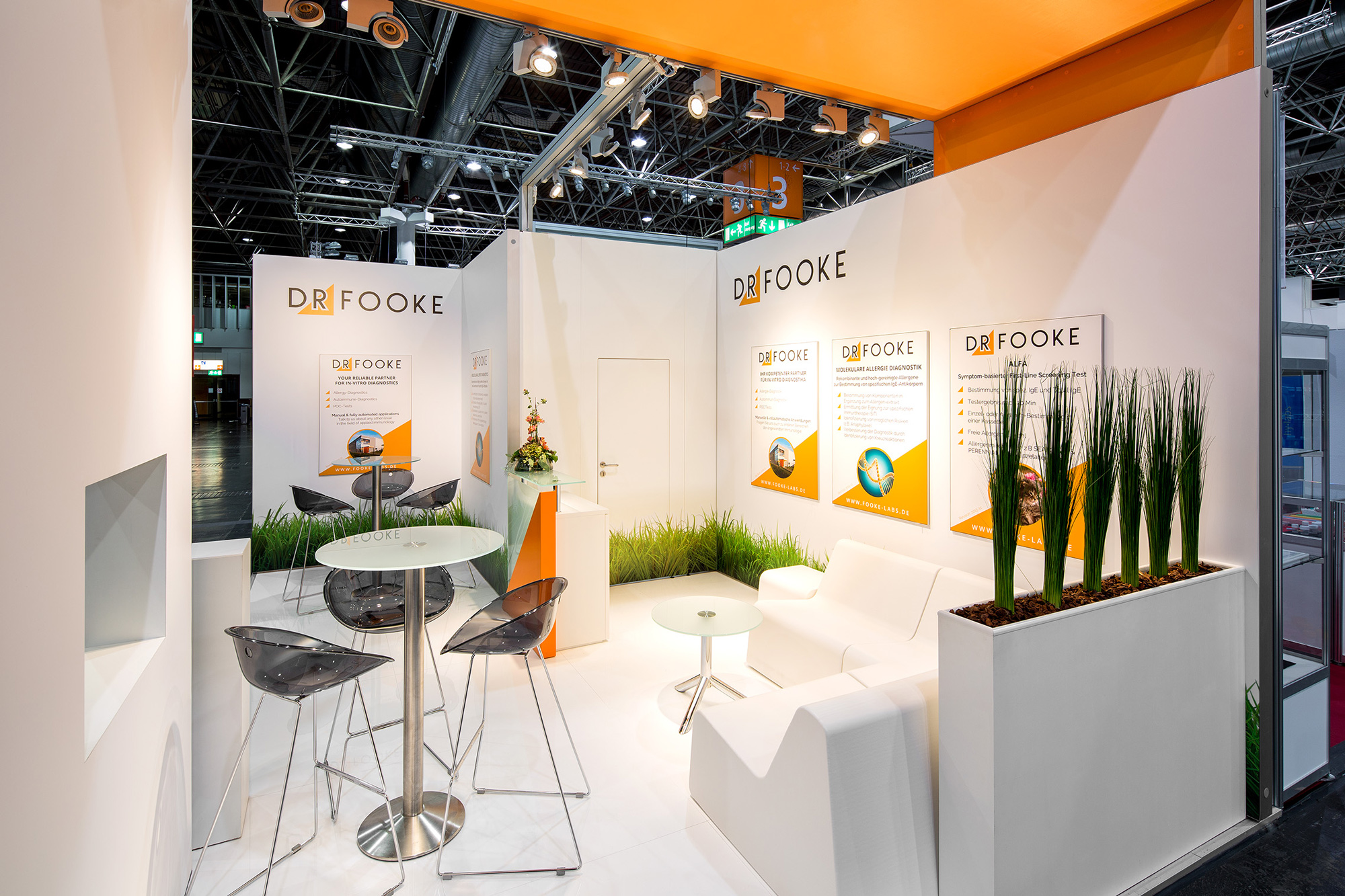 Messestand Dr. Fooke Medica 2015 Düsseldorf