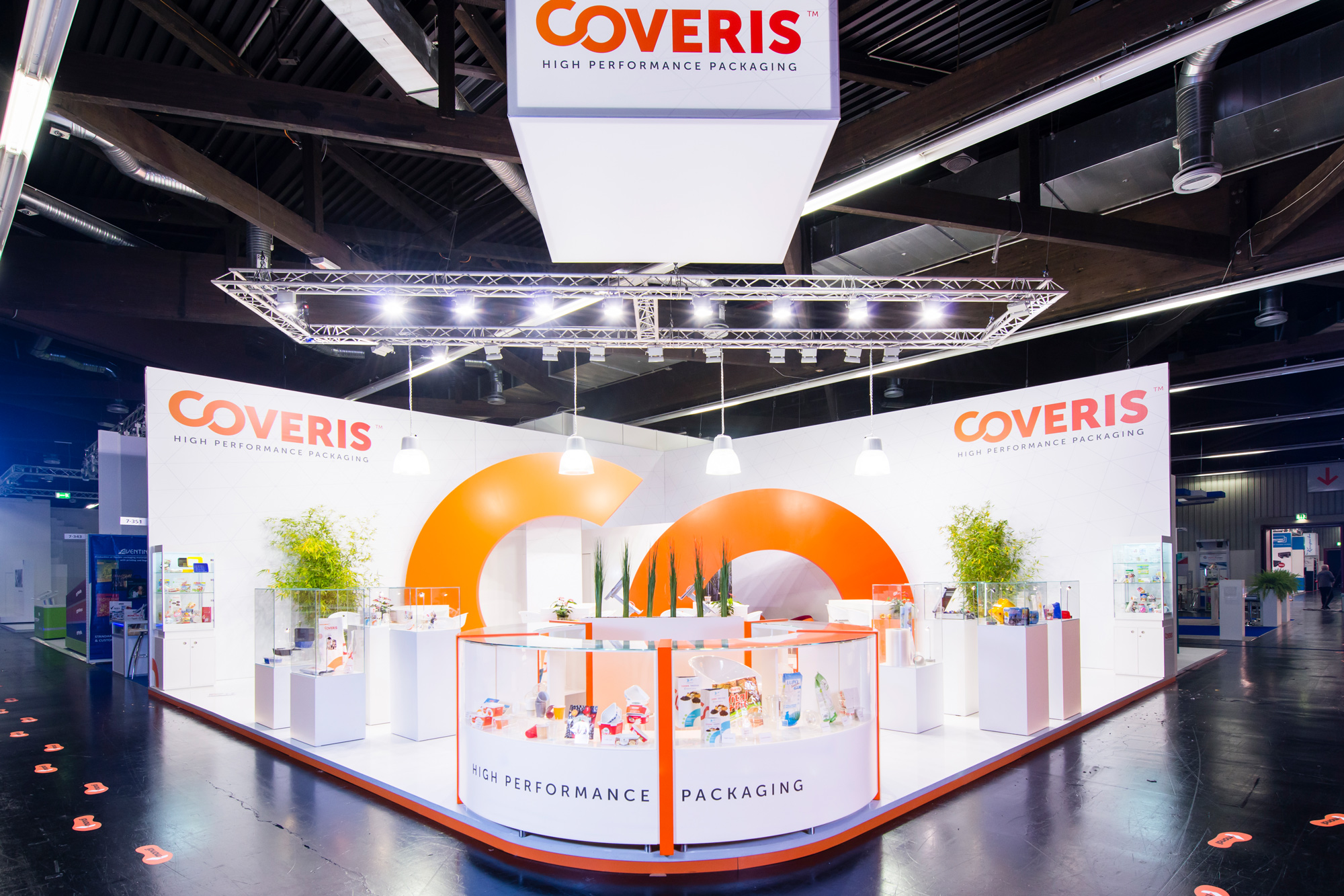 Messestand Coveris Fachpack 2015 Nürnberg