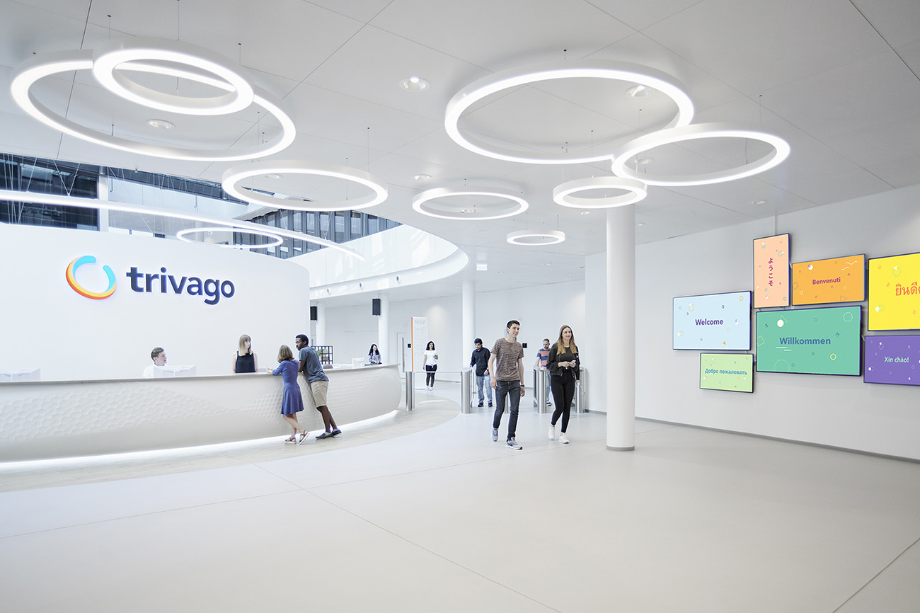 Trivago Campus Rundwand 2018 Düsseldorf