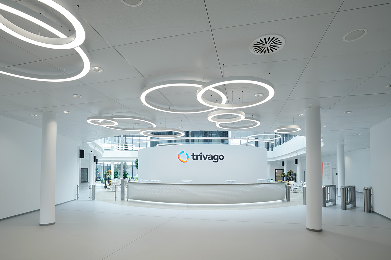 Trivago Campus Rundwand 2018 Düsseldorf