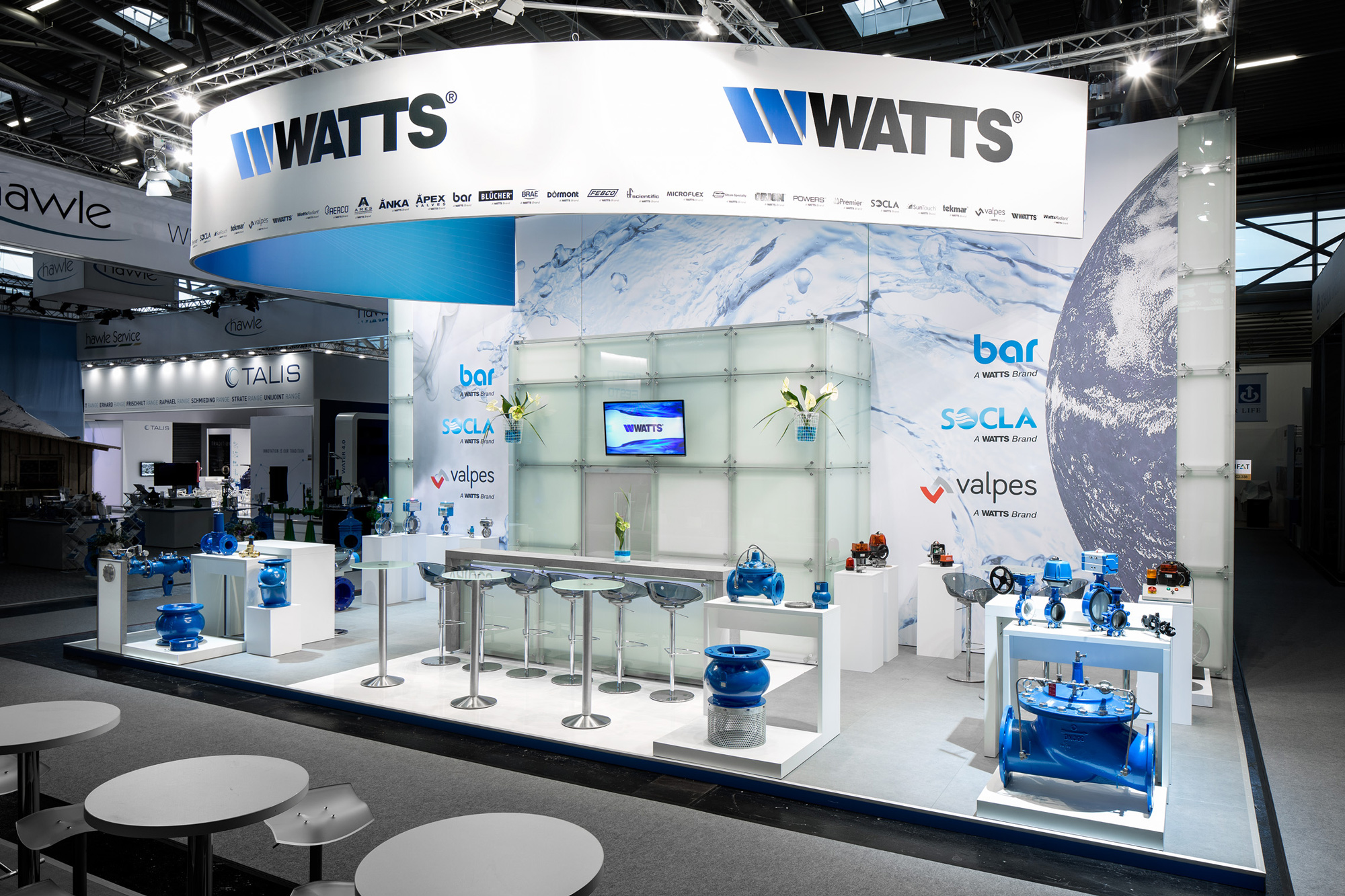 Messestand bar IFAT 2018 München