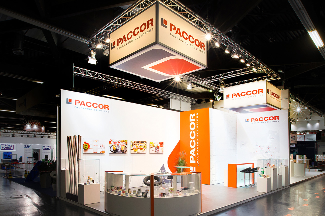 Messestand Paccor Fachpack Nürnberg 2018