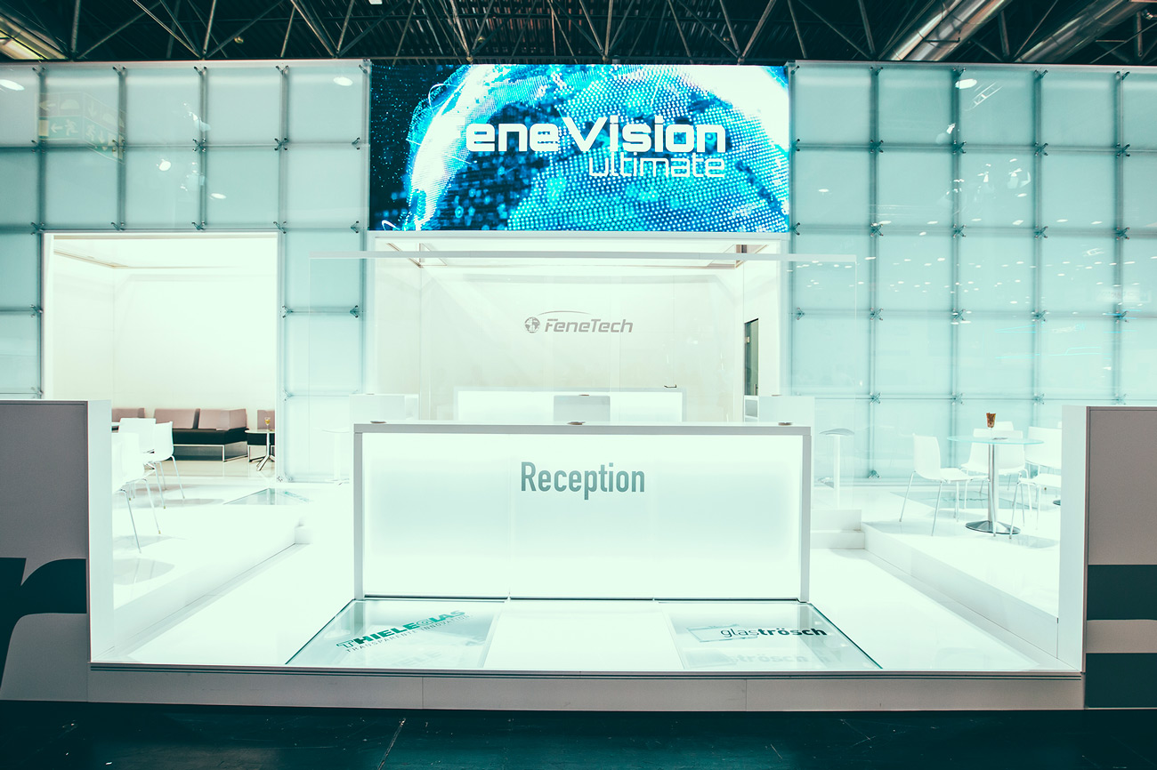 Trade Fair Stand FeneTech Glasstec 2018 Düsseldorf