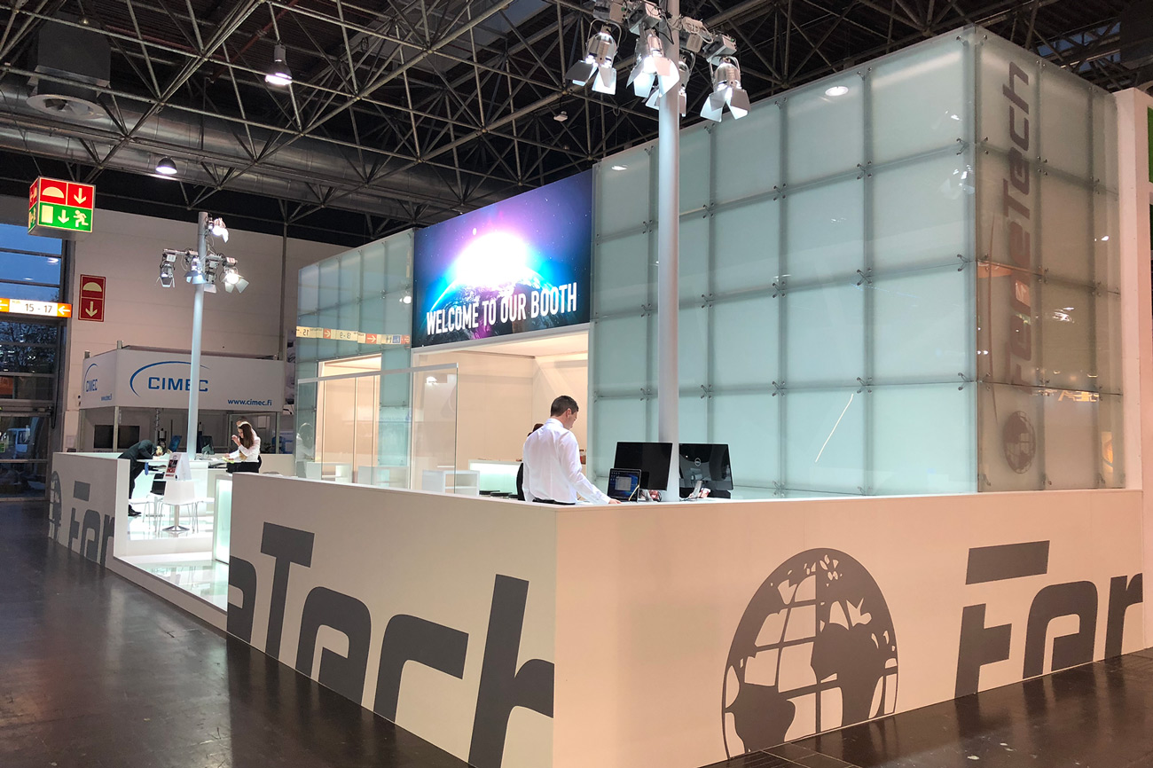 Trade Fair Stand FeneTech Glasstec 2018 Düsseldorf