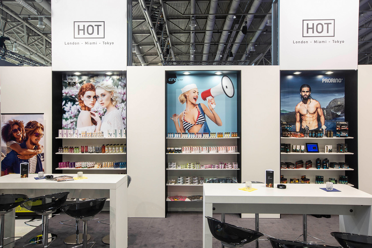 Messestand Hot EroFame 2018 Hannover