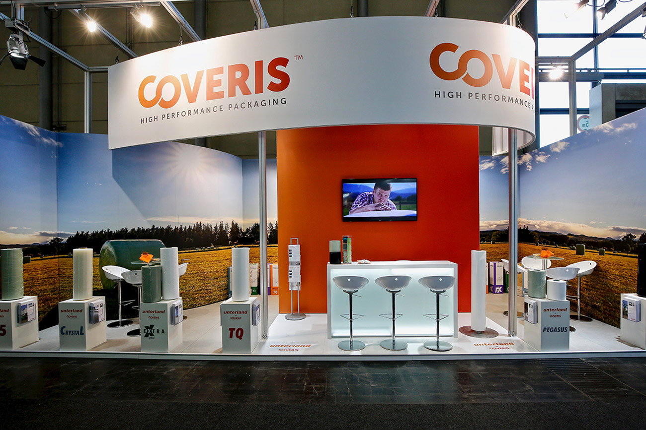 Trade fair stand Coveris Agritechnica 2019