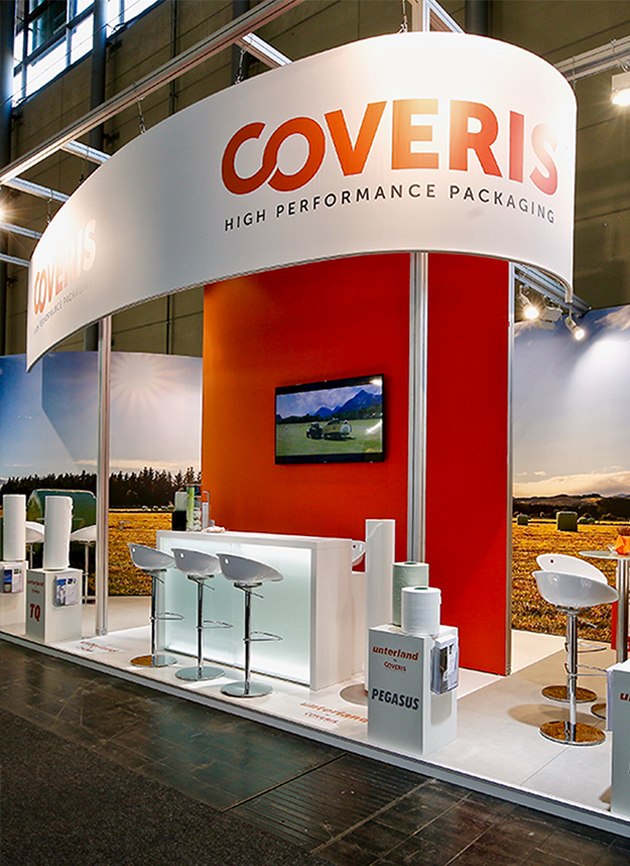 Trade fair stand Coveris Agritechnica 2019