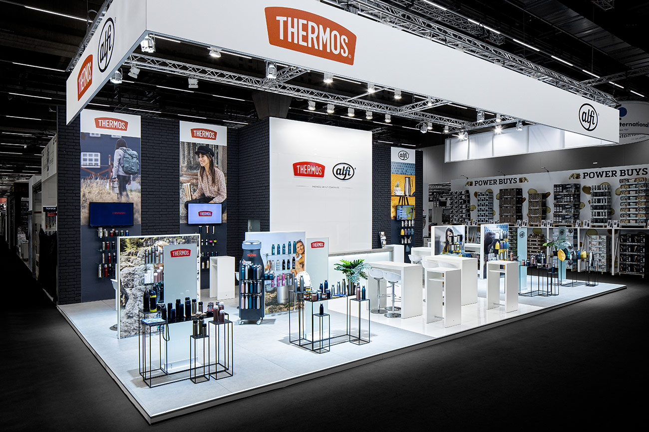 Trade fair stand Alfi Thermos Ambiente Frankfurt 2020