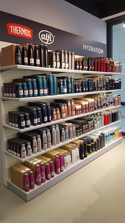 Store interior Alfi Thermos Outlet Rostock