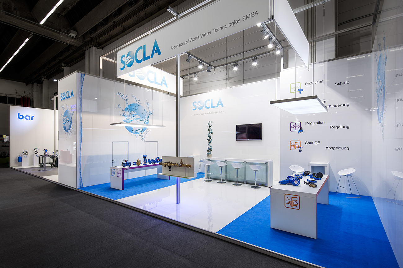 Messestand Socla Achema 2015 Frankfurt